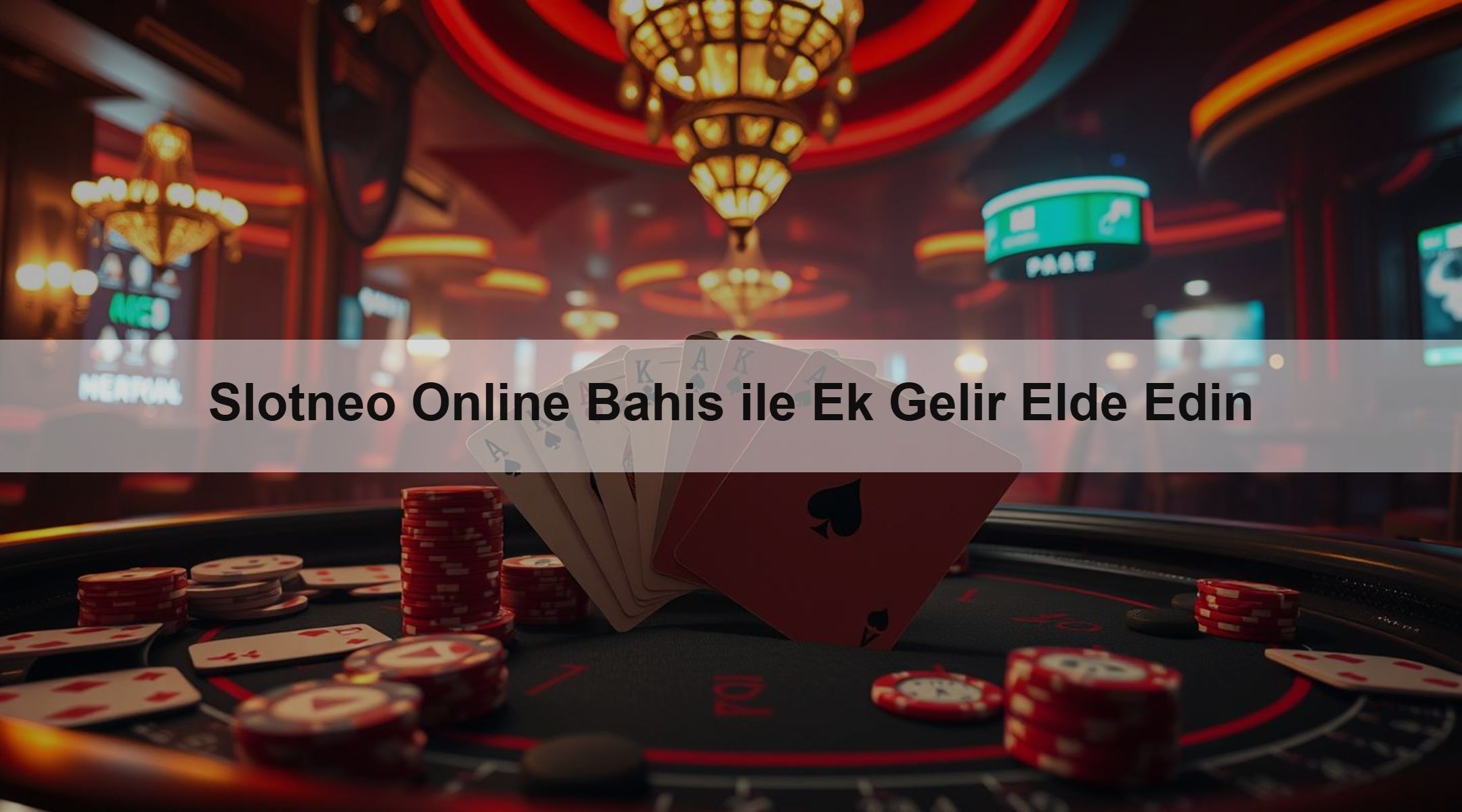 Slotneo Online Bahis ile Ek Gelir Elde Edin